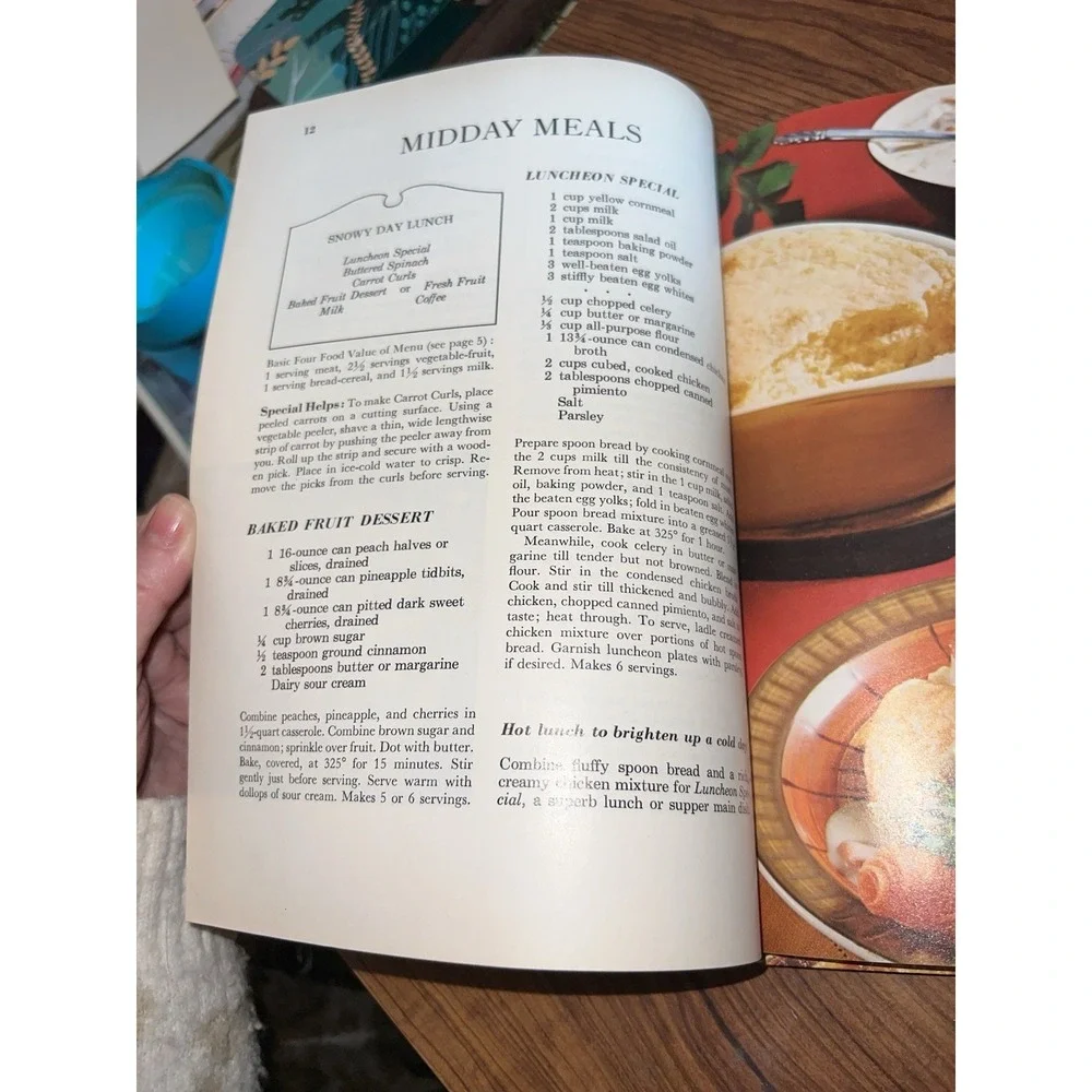 Vintage 1972 Better Homes and Gardens‎ Menu Cook Book **FIRST EDITION**